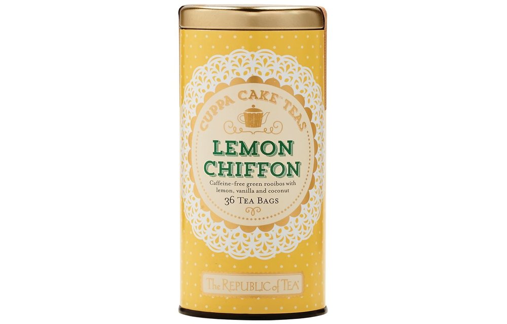 Dessert Tea Cuppa Cake Lemon Chiffon