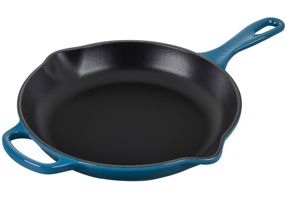 Signature Iron Handle Skillet (10.25") Deep Teal