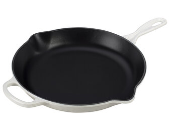 Signature Iron Handle Skillet (11.75") White
