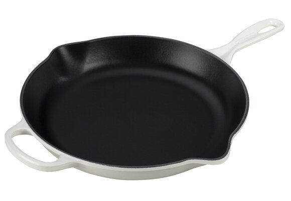 Signature Iron Handle Skillet (11.75") White