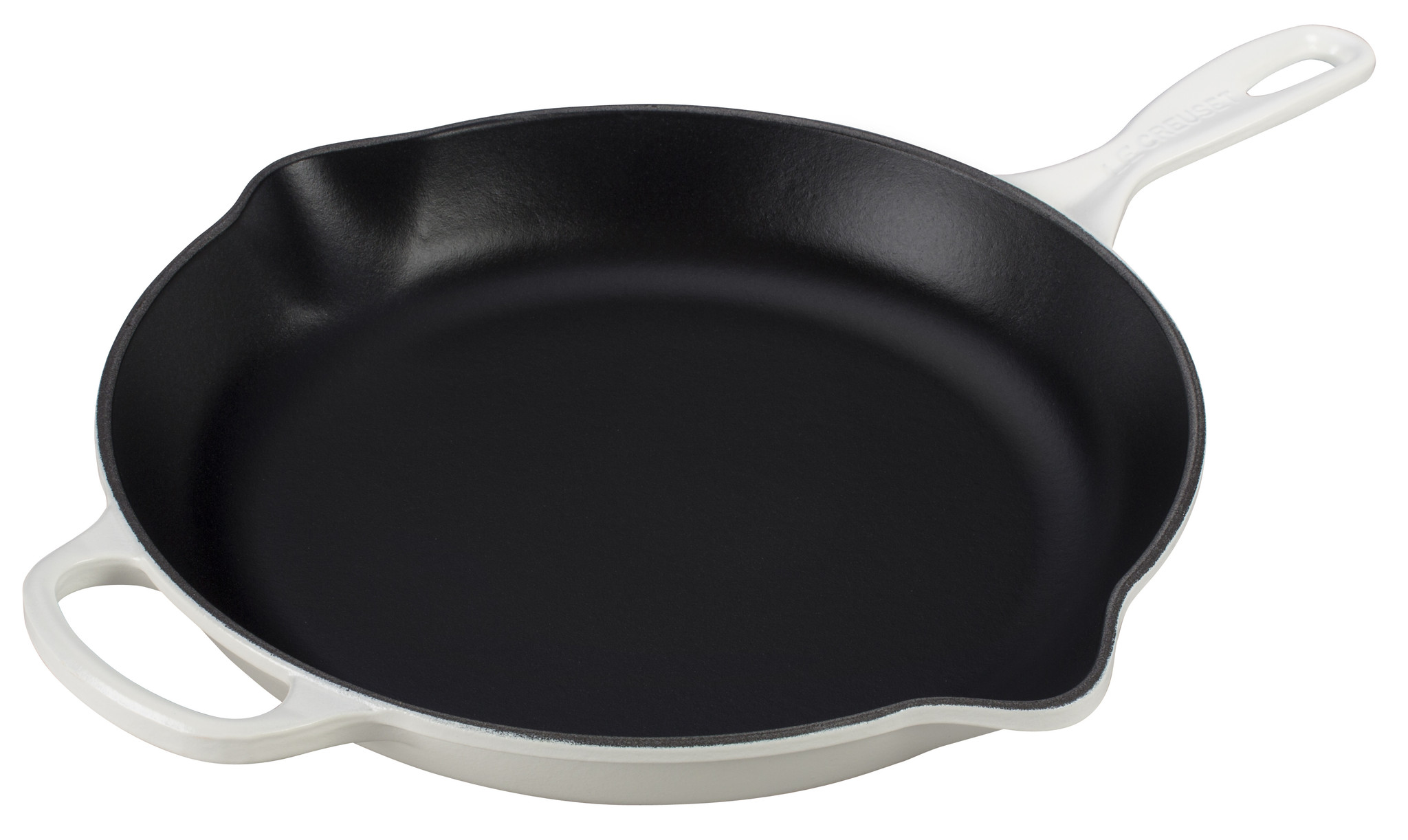 Signature Iron Handle Skillet (11.75") White