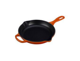Signature Iron Handle Skillet (9") Flame