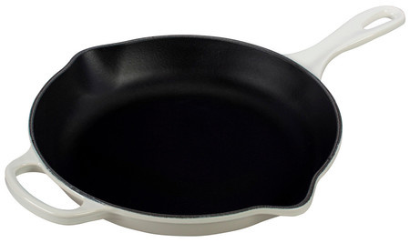 Signature Iron Handle Skillet (9") White