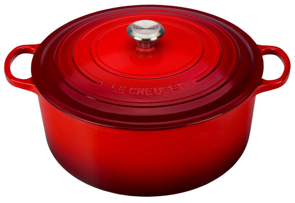Signature Round Dutch Oven 13.25QT Cerise