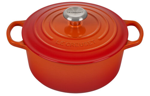 Signature Round Dutch Oven 4.5QT Flame