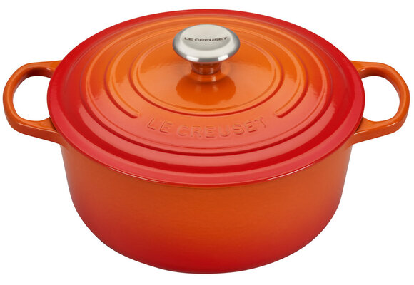 Signature Round Dutch Oven 5.5QT Flame