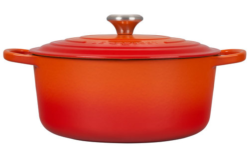 Signature Round Dutch Oven 7.25QT Flame