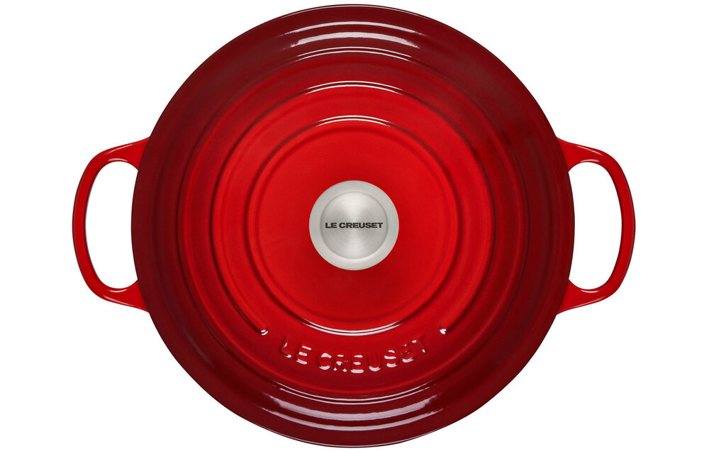 Signature Round Dutch Oven 7.25QT Cerise