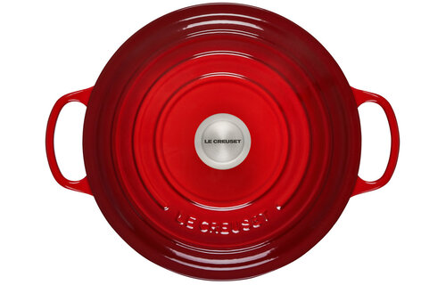 Signature Round Dutch Oven 7.25QT Cerise