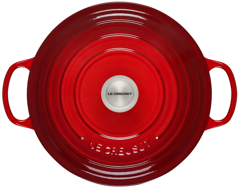 Signature Round Dutch Oven 7.25QT Cerise