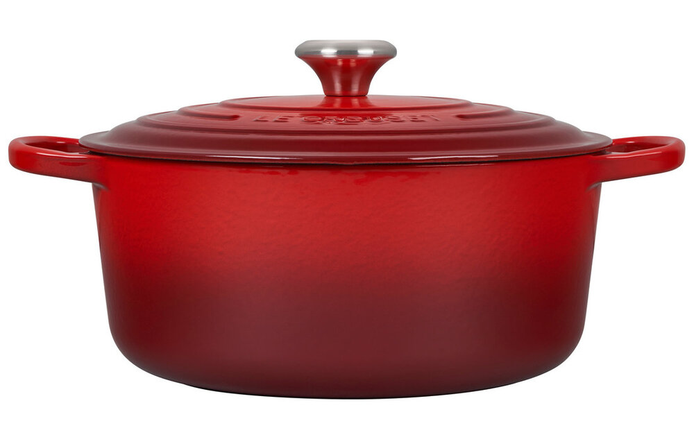 Signature Round Dutch Oven 7.25QT Cerise