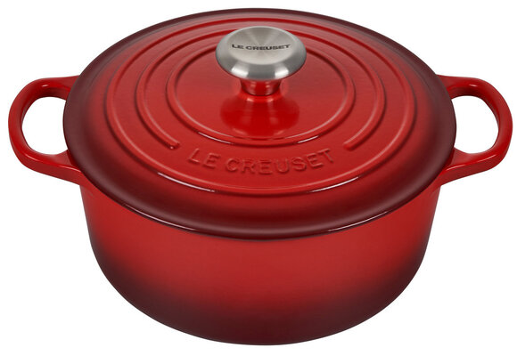 Signature Round Dutch Oven 4.5QT Cerise