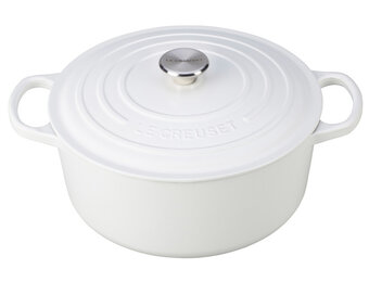 Signature Round Dutch Oven 5.5QT White