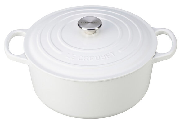 Signature Round Dutch Oven 5.5QT White