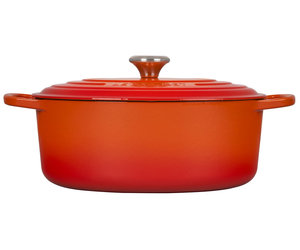 6.75 Qt. Oval Dutch Oven - Flame Orange, Le Creuset