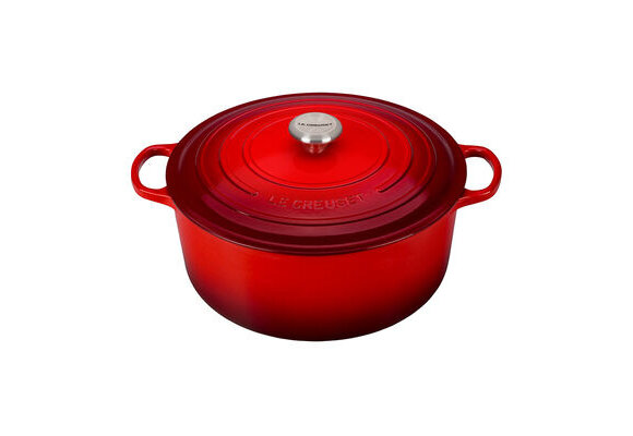 Signature Round Dutch Oven 5.5QT - Cerise