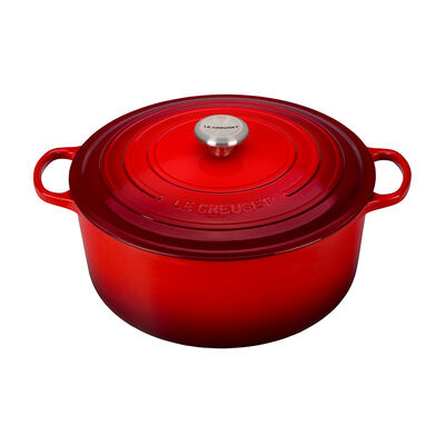 Signature Round Dutch Oven 5.5QT - Cerise