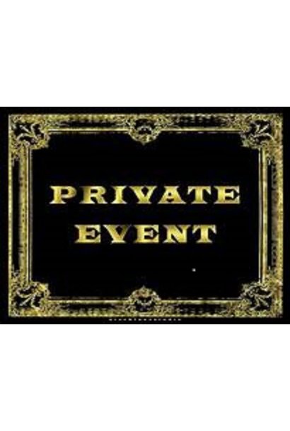 01/28/22- Private Event