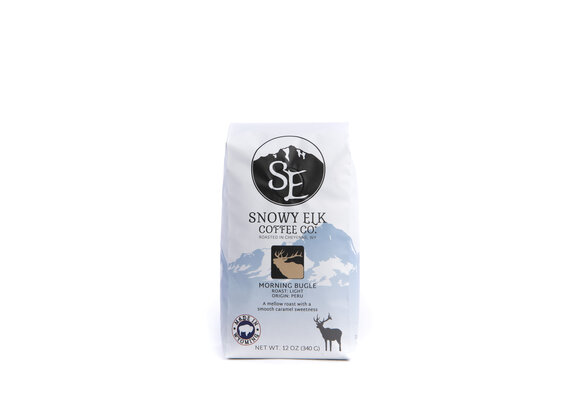 Morning Bugle Snowy Elk Coffee 12oz