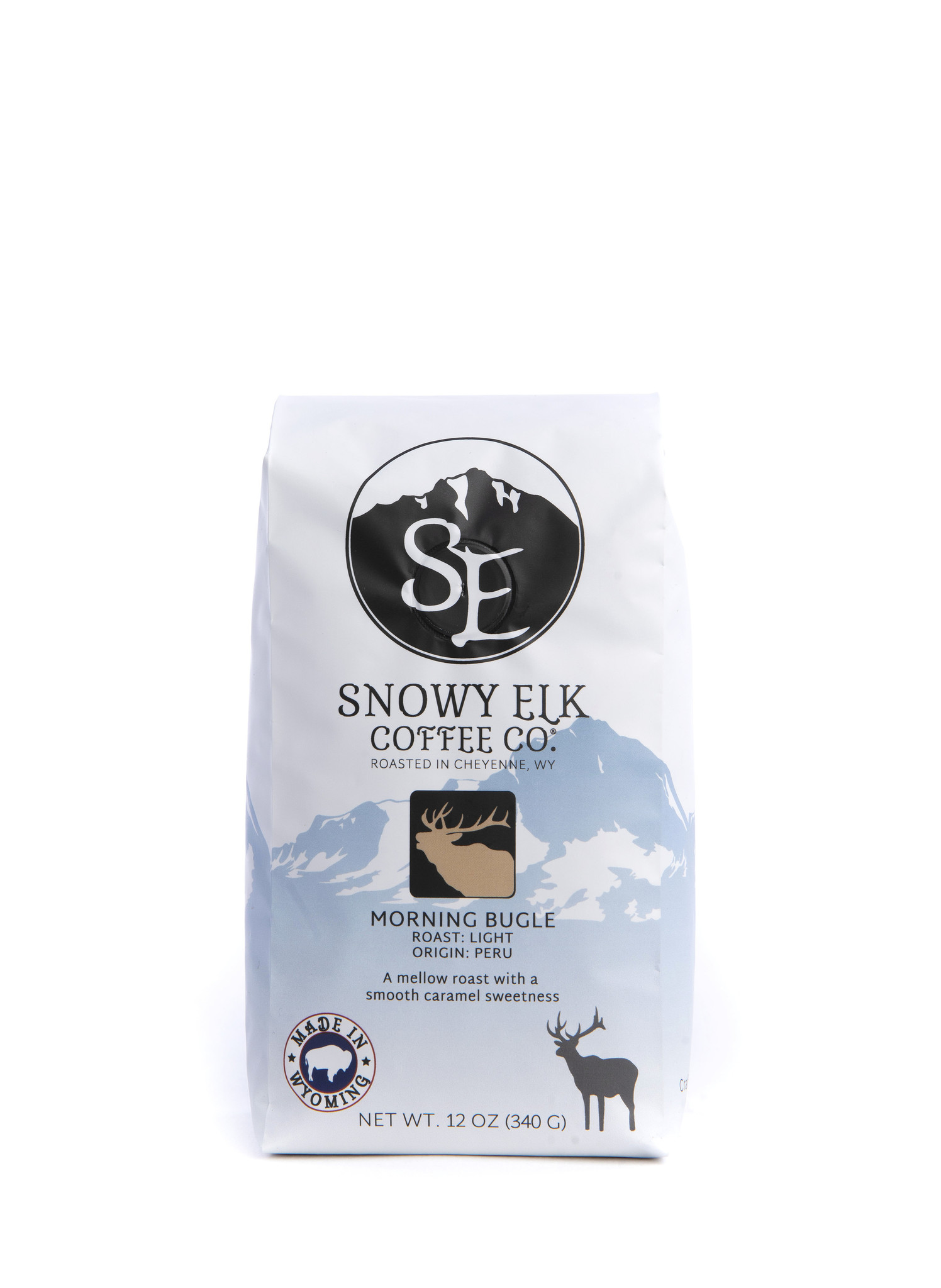 Morning Bugle Snowy Elk Coffee 12oz