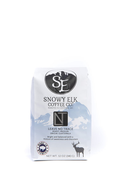 Leave No Trace Snowy Elk Coffee 12oz