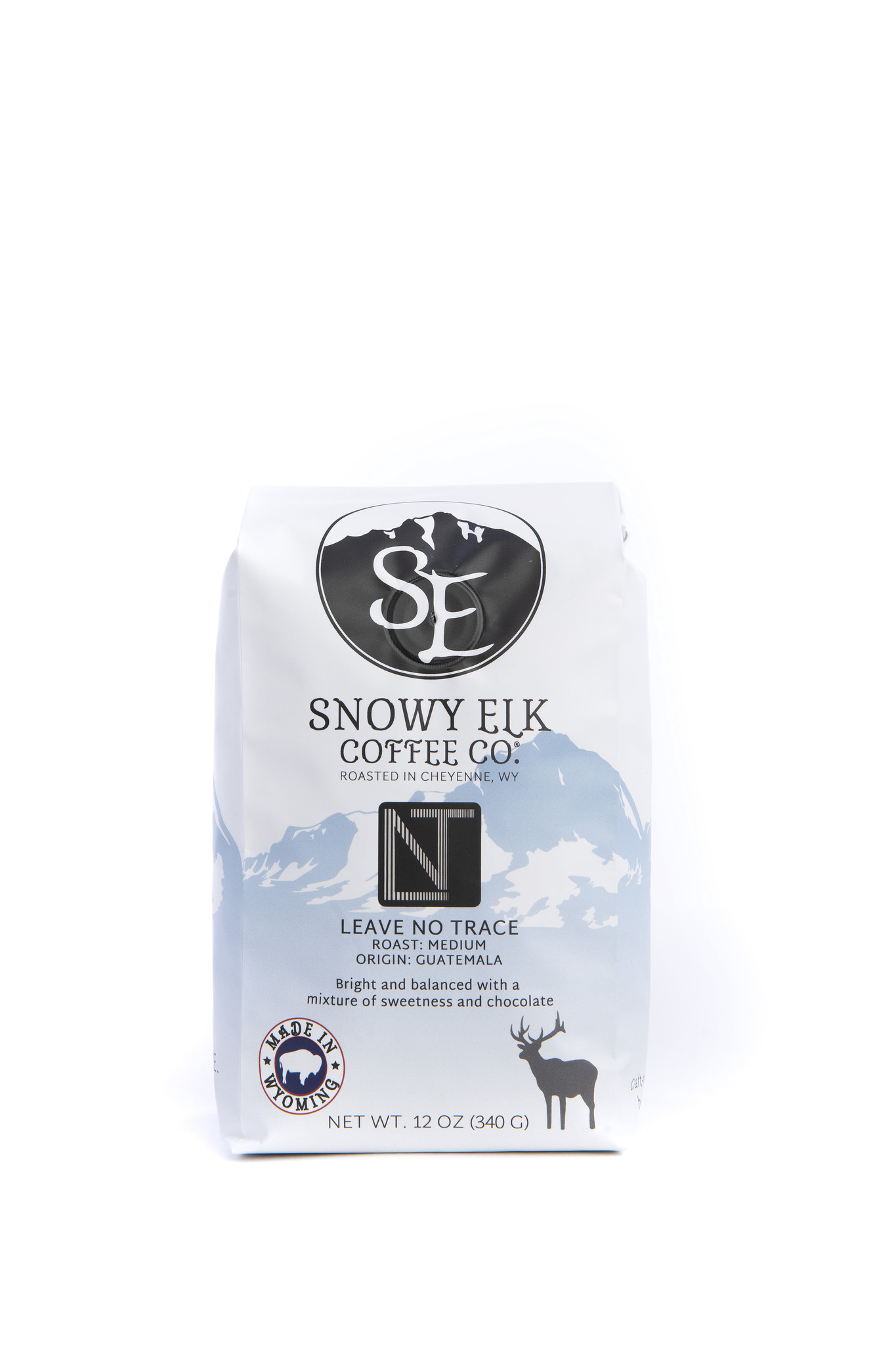 Leave No Trace Snowy Elk Coffee 12oz