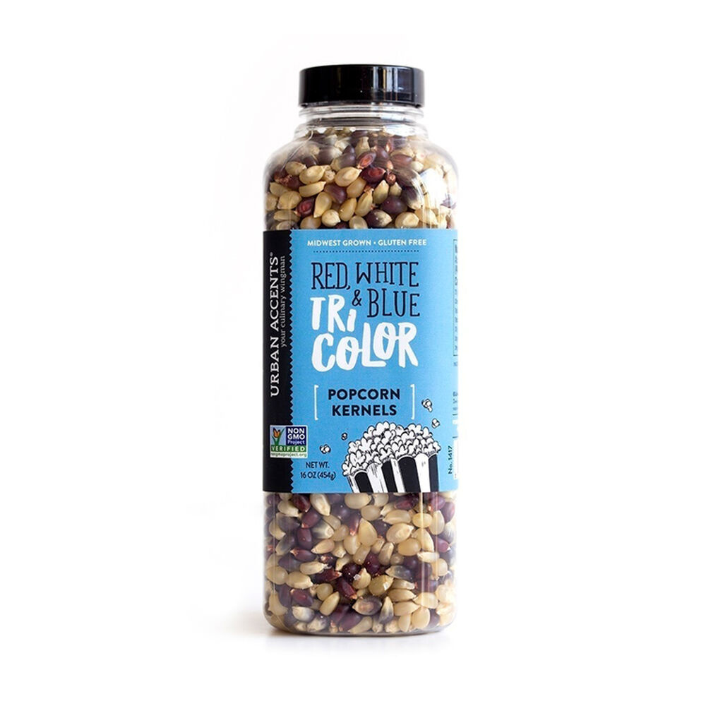 Popcorn Kernels Red, White + Blue