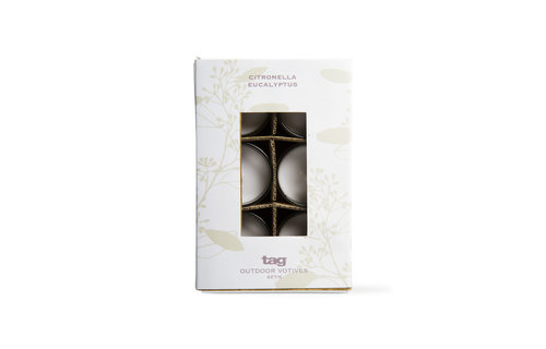Citro Eucalyptus Votives S/6