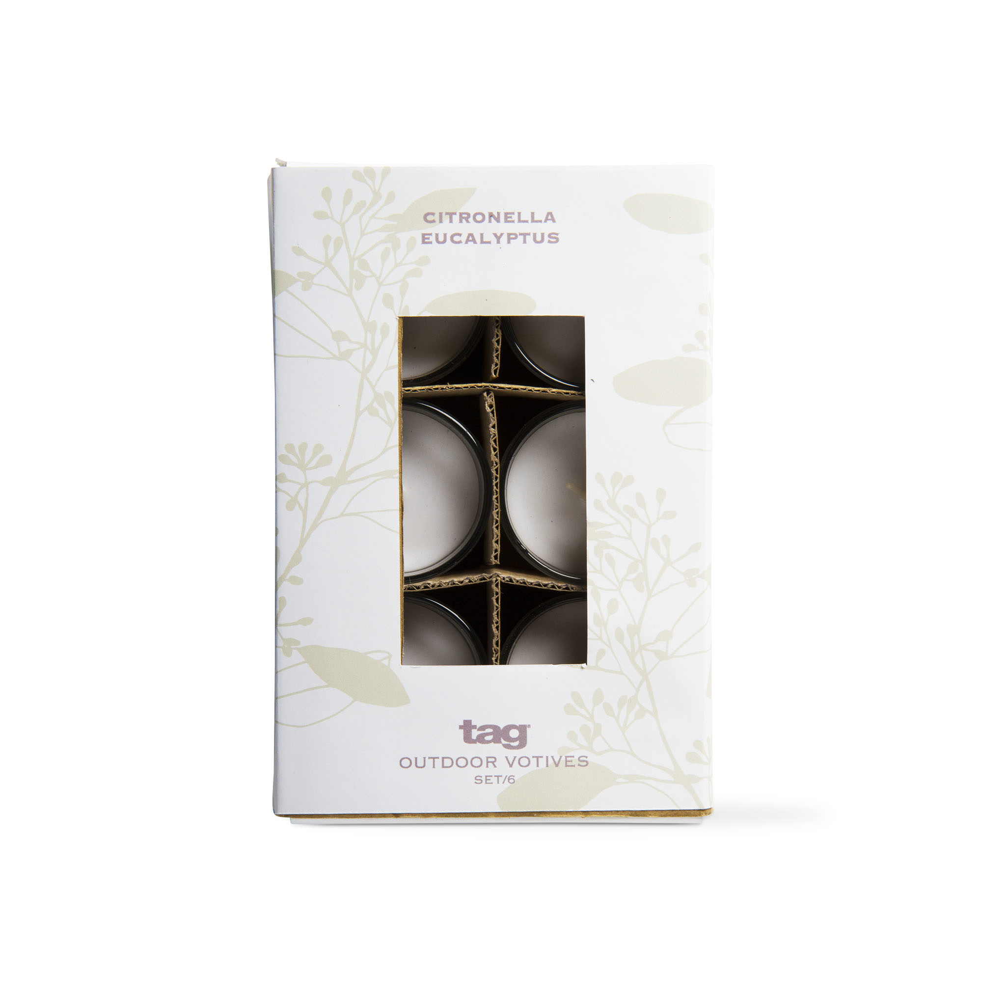 Citro Eucalyptus Votives S/6