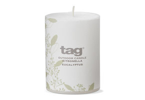 Citro 3X4 Pillar Candle Eucalyptus