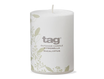 Citro 3X4 Pillar Candle Eucalyptus