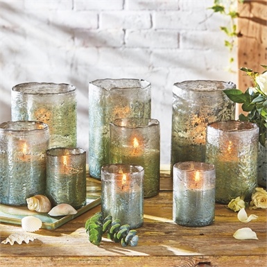 Large Organic Citro Tomato Leaf Candle