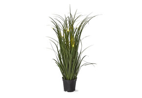 Potted Grass With Led Lights