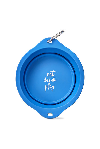 Eat Drink Play Collapsible Pet Bowl