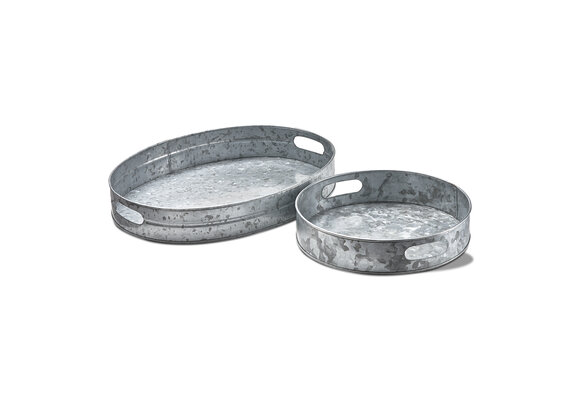 Galvanized Tray S/2