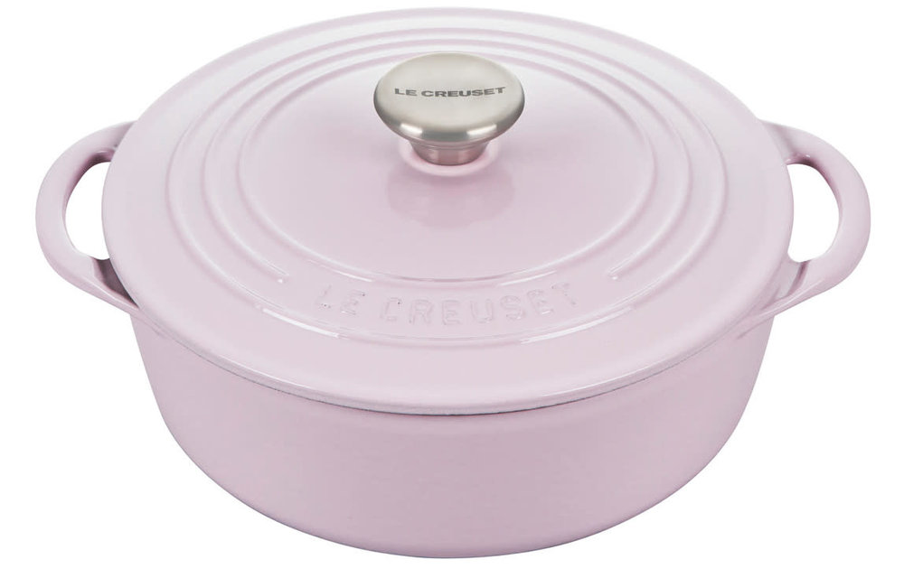 Le Creuset 6.75-Quart Signature Cast Iron Oval Dutch Oven - Shallot