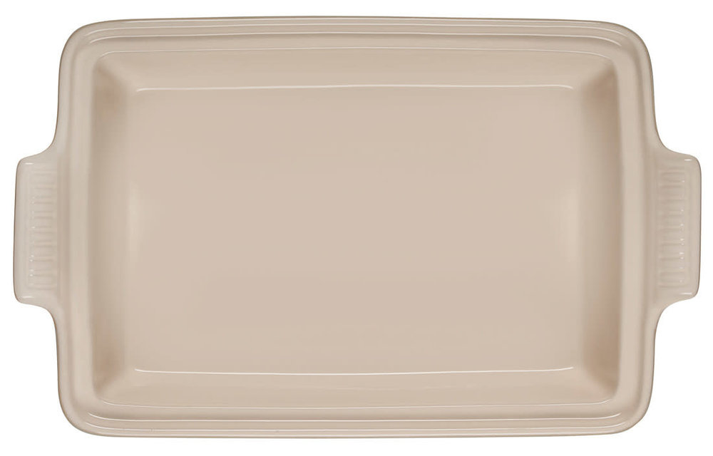 Heritage Covered Rectangular Casserole 4QT (12" x 9") Sea Salt