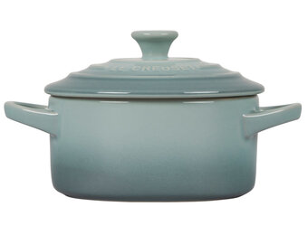Mini Round Cocotte 8oz Sea Salt