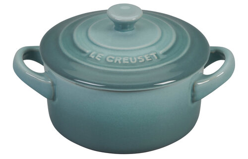 Mini Round Cocotte 8oz Sea Salt