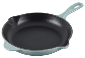Signature Iron Handle Skillet (9") Sea Salt