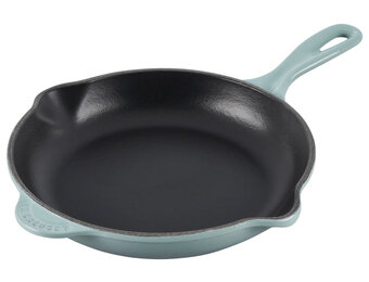 Signature Iron Handle Skillet (9") Sea Salt