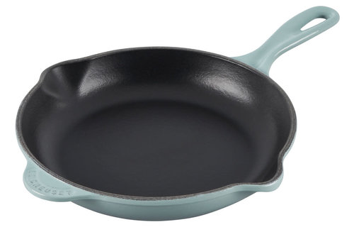 Signature Iron Handle Skillet (9") Sea Salt