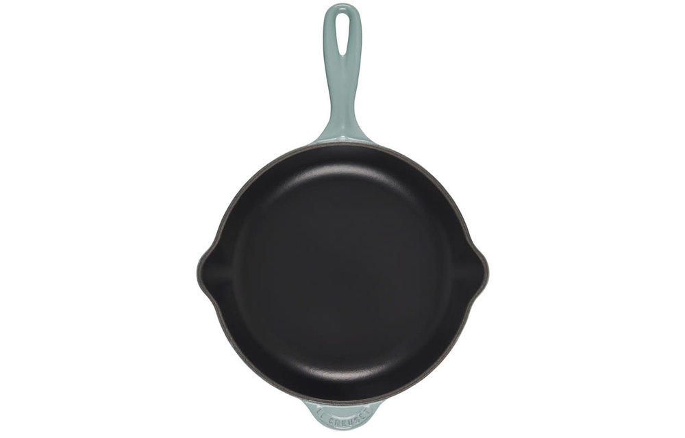 Signature Iron Handle Skillet (9") Sea Salt