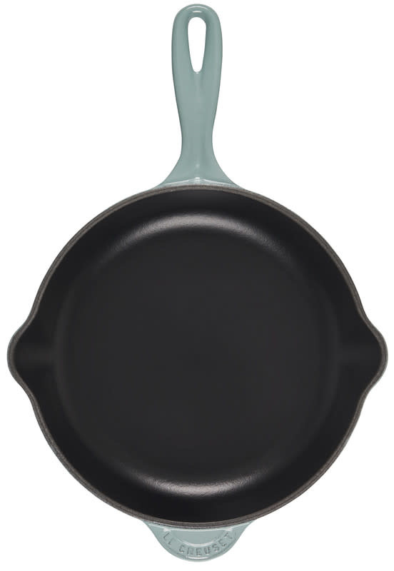 Signature Iron Handle Skillet (9") Sea Salt