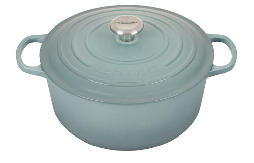 Signature Round Dutch Oven 7.25QT Sea Salt