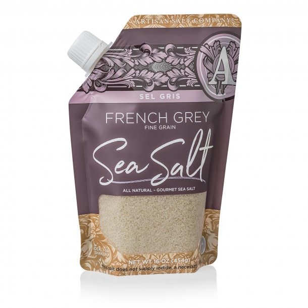 Pure Salt Sel Gris French Grey 16oz Pour Pouch