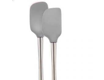 FC S/S Mini Utensil S/2 - Oyster Gray