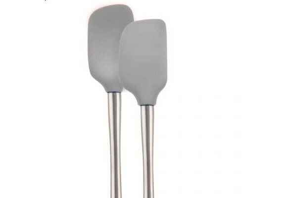 FC S/S Mini Utensil S/2 - Oyster Gray - DISCONTINUED