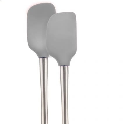 FC S/S Mini Utensil S/2 - Oyster Gray - DISCONTINUED