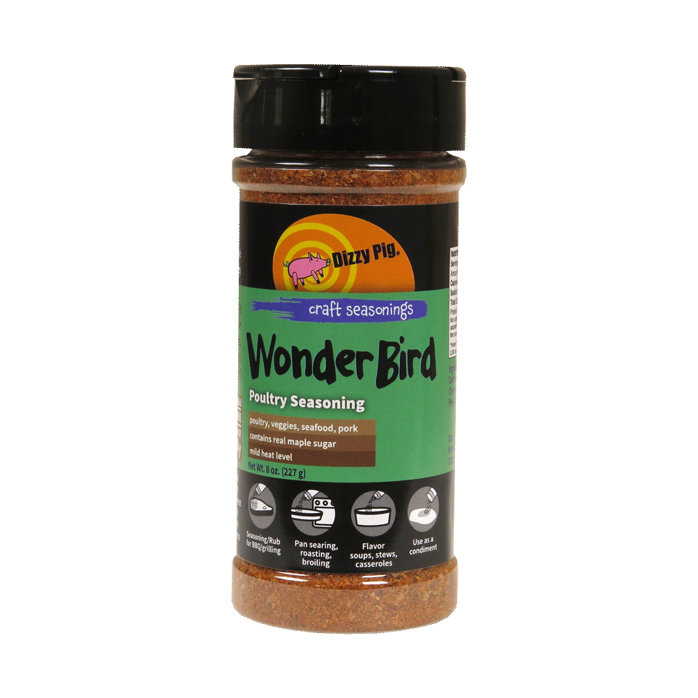 Original Wonder Bird Chicken Seasoning 8oz Sample Size